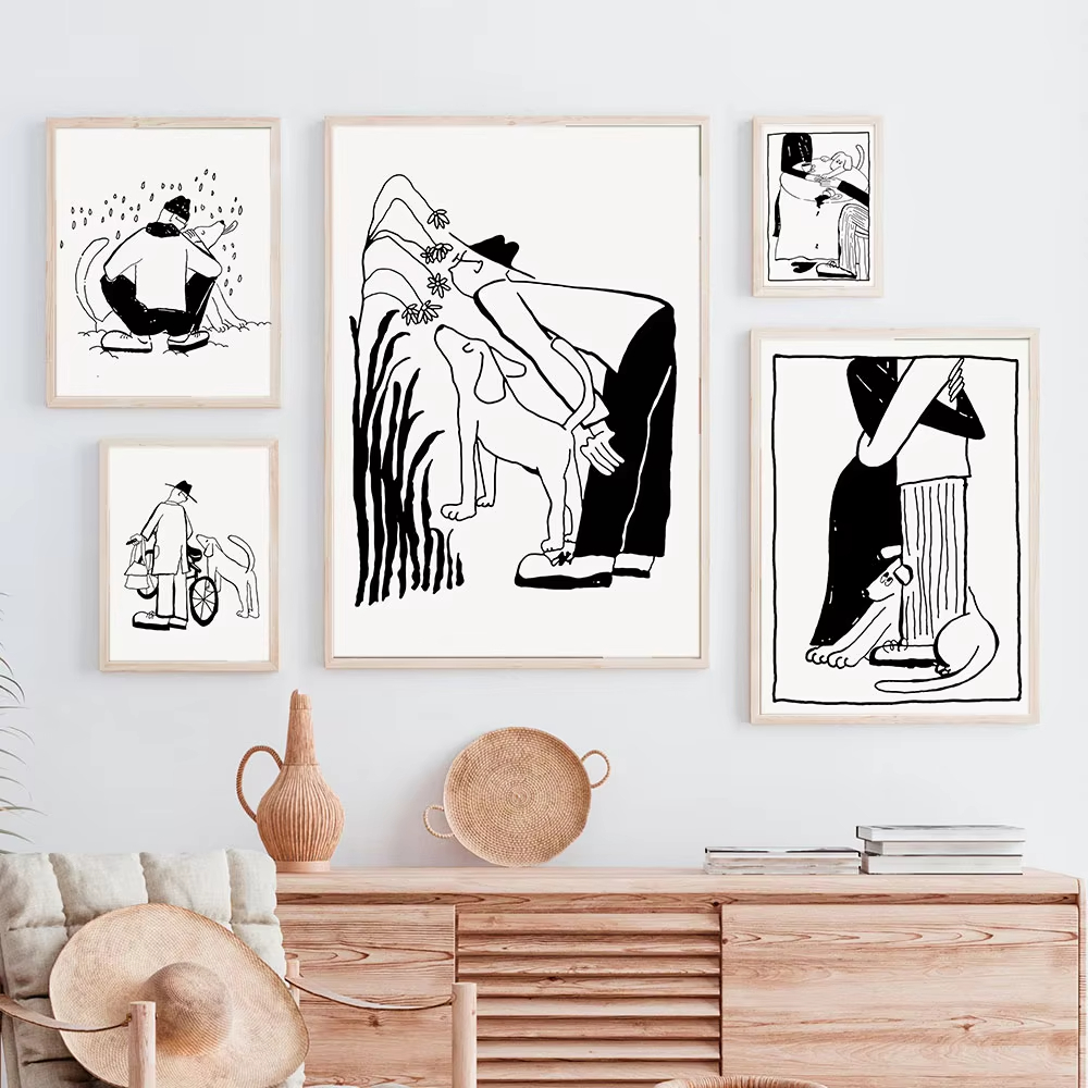 Modern Korean Lifestyle - Póster de estilo de vida minimalista
