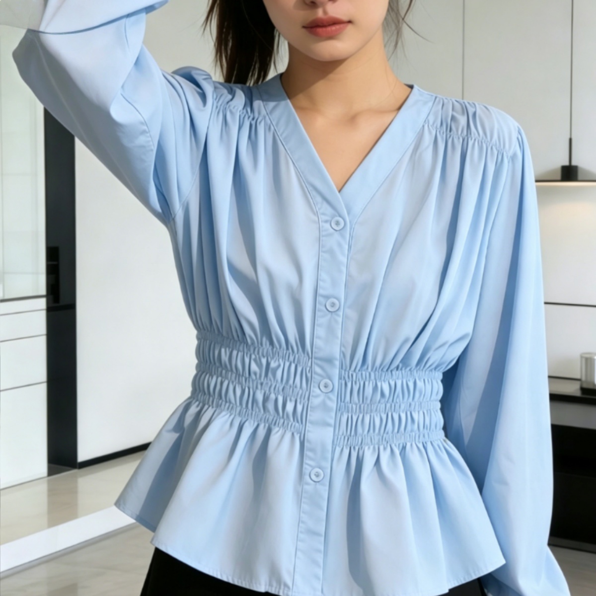 Camisa y Blusa de Oficina para - Korean Lifestyle reseña y precio
