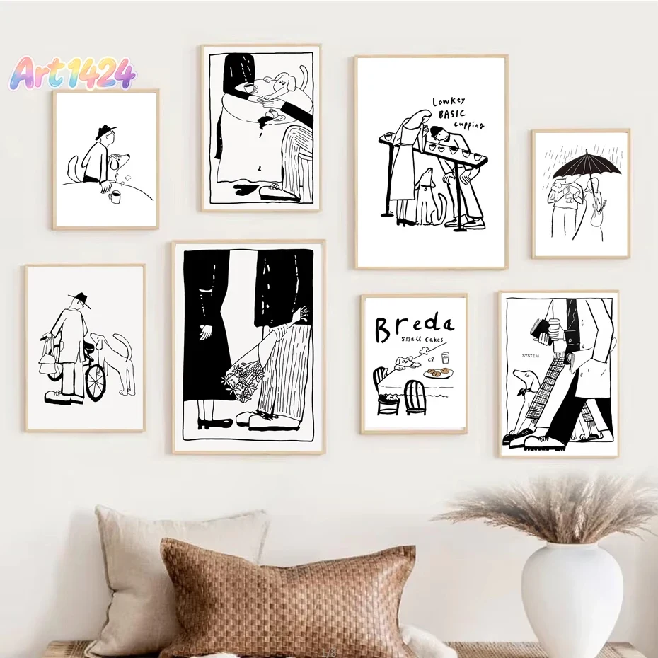Póster de Arte Minimalista Esc - Modern Korean Lifestyle reseña y precio