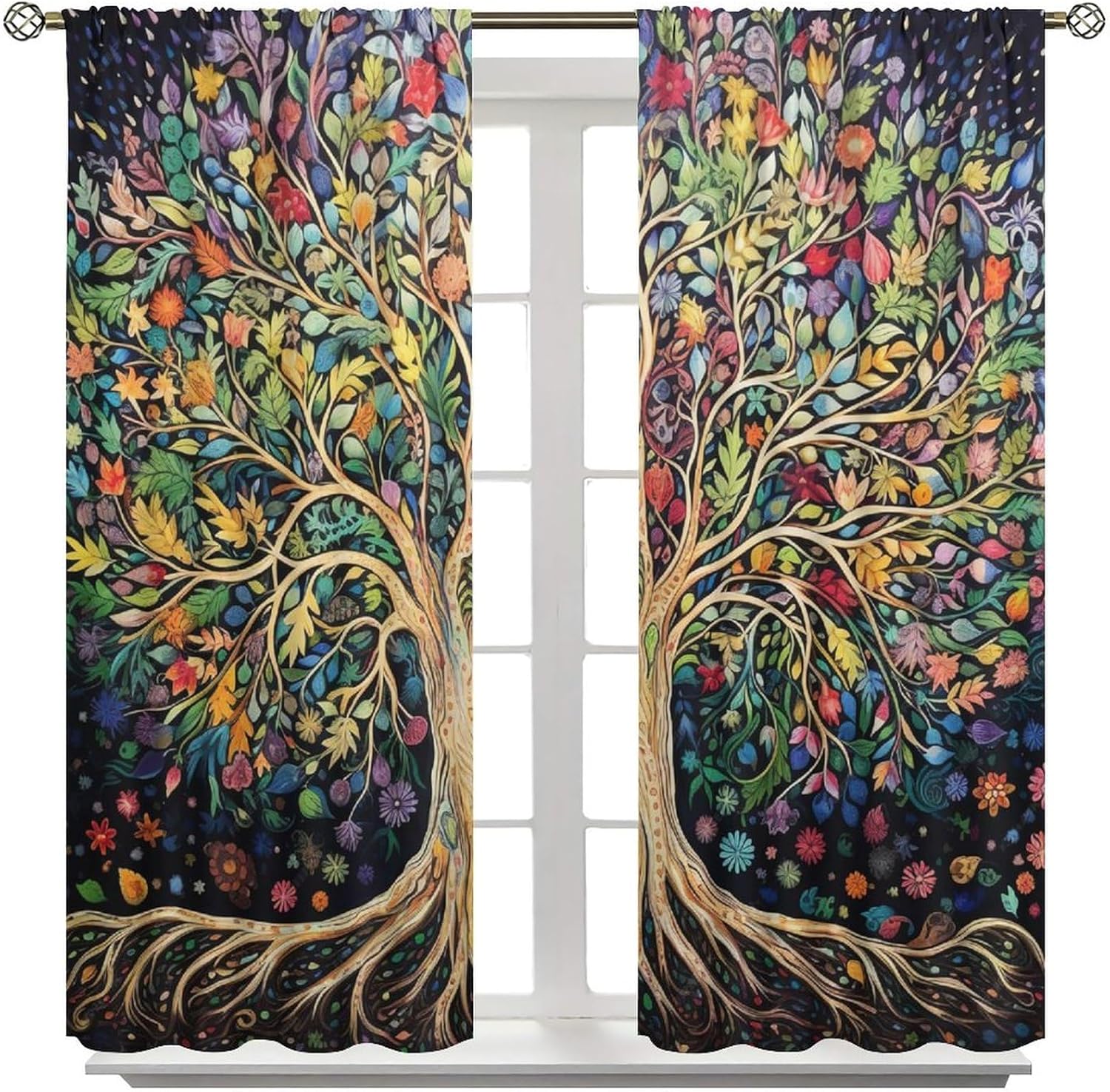 Cortinas Árbol de la Vida, Cor - Modern Korean Lifestyle reseña y precio