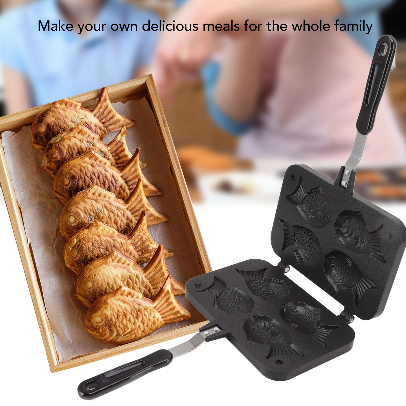 Taiyaki-utensilios de cocina p - Tteokbokki Rice Cake reseña y precio