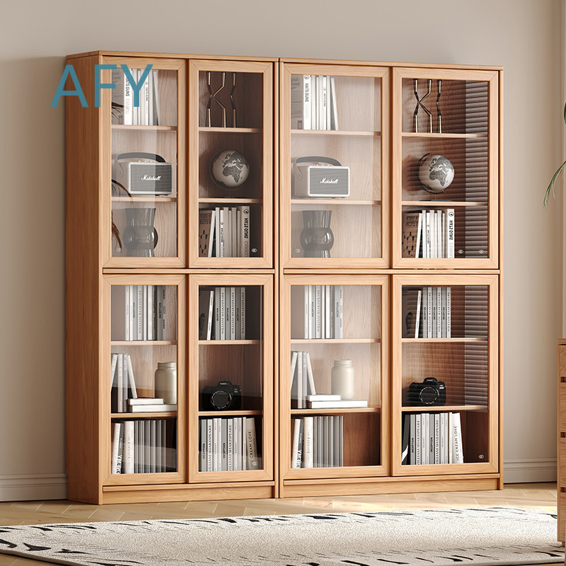 Librería de Roble Macizo con P - Muji Home Storage reseña y precio