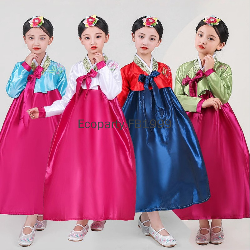 Vestido Hanbok para niñas en 4 - Korean Lifestyle reseña y precio