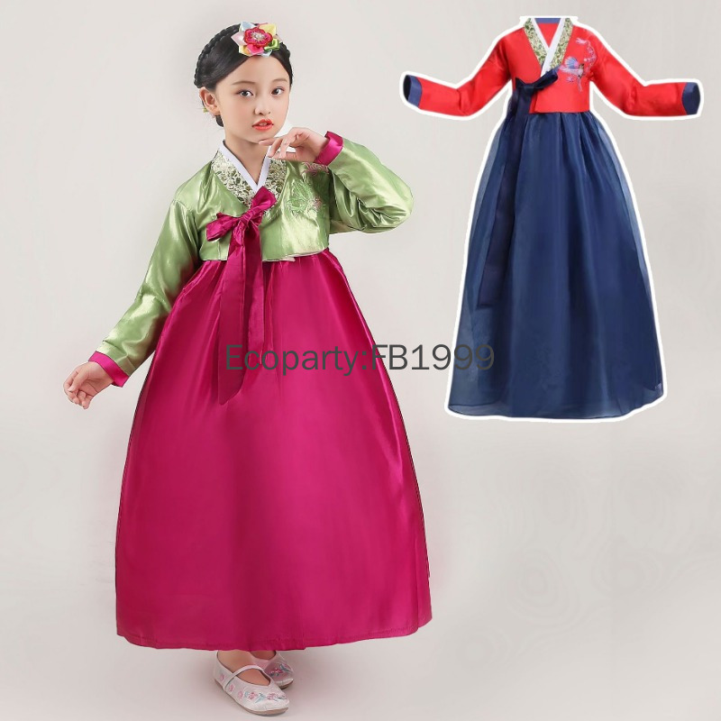 Vestido Hanbok para niñas en 4 - Korean Lifestyle reseña y precio